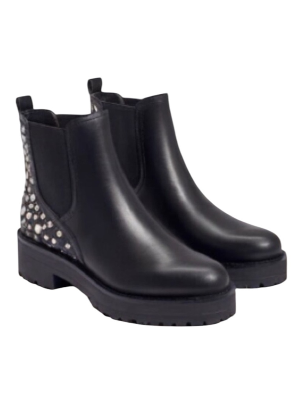 Sam Edelman Jayln Platform Studded Lug Sole Chelsea Boot